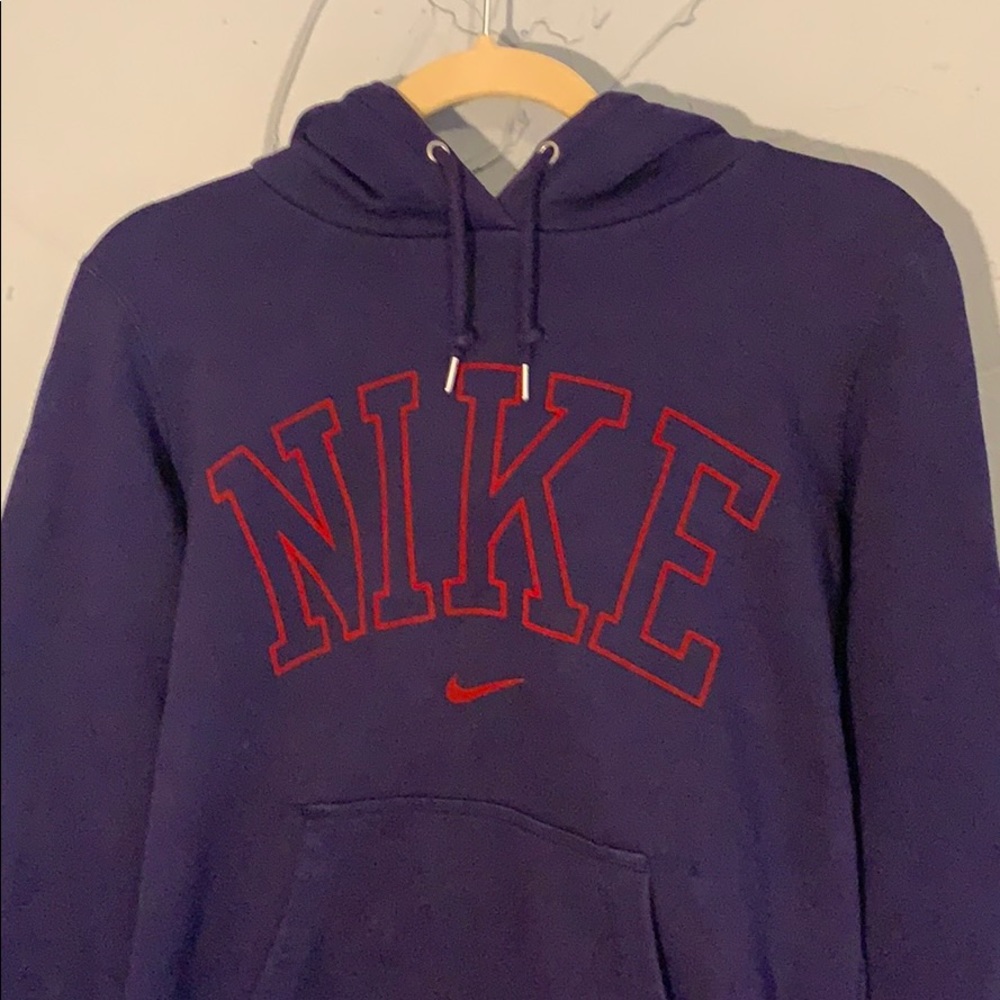 Nike Hooded Sweatshirt-Varsity Letters